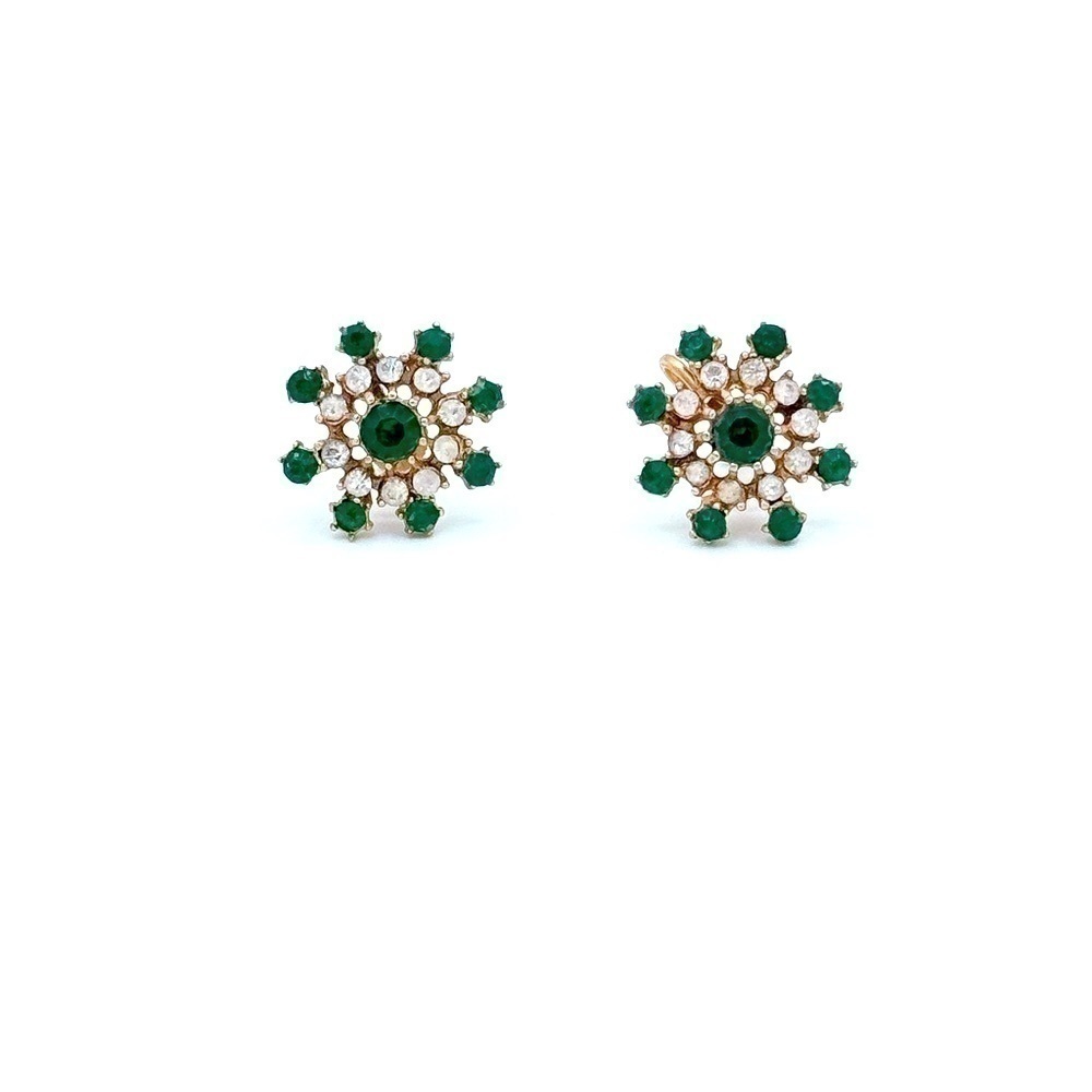 Screw back vintage earrings